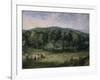 Infanta Isabella Clara Eugenia of Spain in the Parc De Mariemont, First Third of 17th C-Jan Brueghel the Elder-Framed Giclee Print