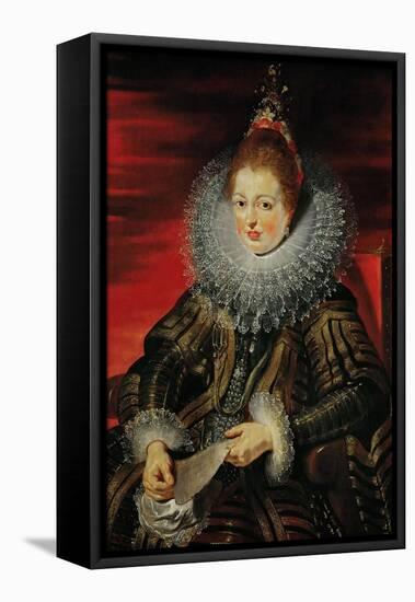 Infanta Isabella Clara Eugenia, Wife of Archduke Albrecht VII-Peter Paul Rubens-Framed Stretched Canvas