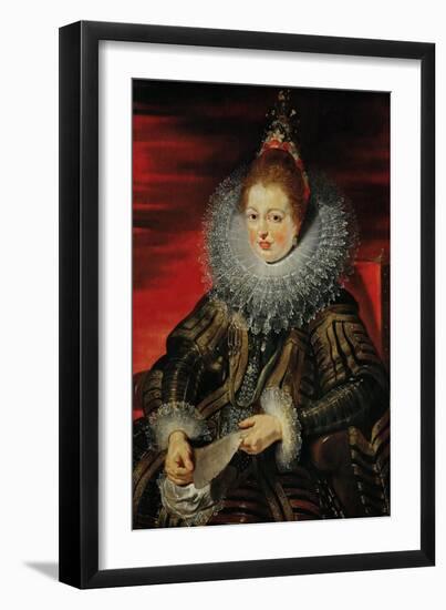 Infanta Isabella Clara Eugenia, Wife of Archduke Albrecht VII-Peter Paul Rubens-Framed Giclee Print