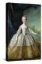 Infanta Isabelle de Bourbon-Parme 1749-Jean-Marc Nattier-Stretched Canvas