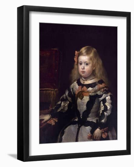 Infanta Margaret of Austria, Philip Iv's Daughter-Diego Velazquez-Framed Giclee Print