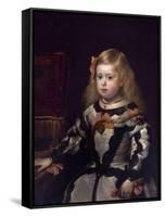 Infanta Margaret of Austria, Philip Iv's Daughter-Diego Velazquez-Framed Stretched Canvas