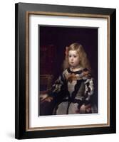 Infanta Margaret of Austria, Philip Iv's Daughter-Diego Velazquez-Framed Giclee Print