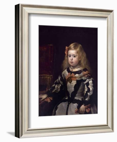 Infanta Margaret of Austria, Philip Iv's Daughter-Diego Velazquez-Framed Giclee Print