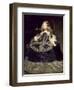 Infanta Margarita (1651-73) in Blue, 1659-Diego Velazquez-Framed Giclee Print