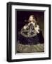 Infanta Margarita (1651-73) in Blue, 1659-Diego Velazquez-Framed Giclee Print