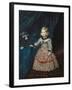 Infanta Margarita Teresa in a Pink Gown-Diego Velazquez-Framed Art Print