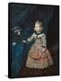 Infanta Margarita Teresa in a Pink Gown-Diego Velazquez-Framed Stretched Canvas