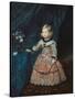 Infanta Margarita Teresa in a Pink Gown-Diego Velazquez-Stretched Canvas