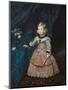 Infanta Margarita Teresa in a Pink Gown-Diego Velazquez-Mounted Art Print