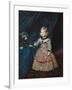 Infanta Margarita Teresa in a Pink Gown-Diego Velazquez-Framed Art Print