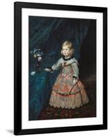 Infanta Margarita Teresa in a Pink Gown-Diego Velazquez-Framed Art Print