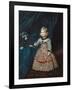 Infanta Margarita Teresa in a Pink Gown-Diego Velazquez-Framed Art Print