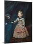 Infanta Margarita Teresa in a Pink Gown-Diego Velazquez-Mounted Art Print