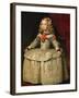 Infanta Margarita Teresa in White Garb-Diego Velazquez-Framed Giclee Print