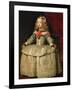 Infanta Margarita Teresa in White Garb-Diego Velazquez-Framed Giclee Print