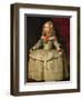 Infanta Margarita Teresa in White Garb-Diego Velazquez-Framed Giclee Print