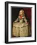 Infanta Margarita Teresa in White Garb-Diego Velazquez-Framed Giclee Print