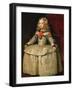 Infanta Margarita Teresa in White Garb-Diego Velazquez-Framed Giclee Print