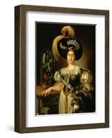 Infanta Maria Francisca of Portugal, 1820-Vicente López Portaña-Framed Giclee Print