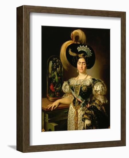 Infanta Maria Francisca of Portugal, 1820-Vicente López Portaña-Framed Giclee Print