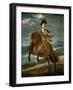 Infante Baltasar Carlos, Son of King Felipe IV and Queen Isabella, on Horseback-Diego Velazquez-Framed Giclee Print