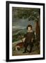 Infante Balthasar Carlos in Hunting Dress, 1635-36-Diego Velazquez-Framed Giclee Print