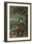 'Infante Don Baltasar Carlos', (Prince Balthasar Charles as a Hunter), 1635-1636, (c1934)-Diego Velasquez-Framed Giclee Print