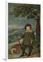 'Infante Don Baltasar Carlos', (Prince Balthasar Charles as a Hunter), 1635-1636, (c1934)-Diego Velasquez-Framed Giclee Print