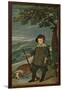 'Infante Don Baltasar Carlos', (Prince Balthasar Charles as a Hunter), 1635-1636, (c1934)-Diego Velasquez-Framed Giclee Print