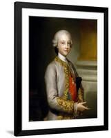 Infante Gabriel of Spain, 1765-1767-Anton Raphael Mengs-Framed Giclee Print