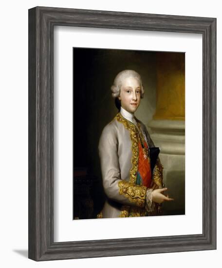 Infante Gabriel of Spain, 1765-1767-Anton Raphael Mengs-Framed Giclee Print