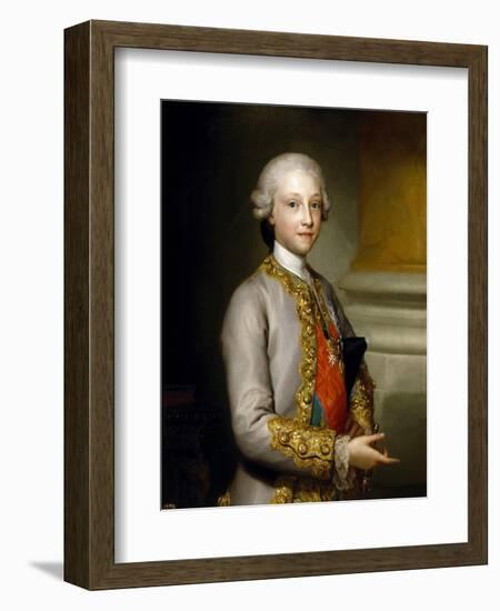 Infante Gabriel of Spain, 1765-1767-Anton Raphael Mengs-Framed Giclee Print