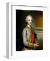 Infante Gabriel of Spain, 1765-1767-Anton Raphael Mengs-Framed Giclee Print