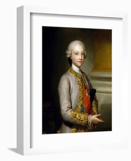 Infante Gabriel of Spain, 1765-1767-Anton Raphael Mengs-Framed Giclee Print