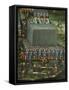 Infantry and Artillery Formation-null-Framed Stretched Canvas