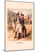 Infantry and Artillery-H.a. Ogden-Mounted Art Print