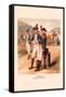 Infantry and Artillery-H.a. Ogden-Framed Stretched Canvas