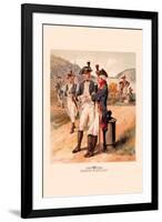 Infantry and Artillery-H.a. Ogden-Framed Art Print