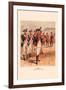 Infantry and Musicians-H.a. Ogden-Framed Art Print