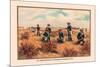 Infantry Attacked by Indians, 1876-Arthur Wagner-Mounted Art Print