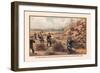 Infantry Attcking Snake River Indians near Owyhee River, 1880-Arthur Wagner-Framed Premium Giclee Print