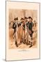 Infantry, Continental Army-H.a. Ogden-Mounted Art Print