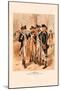 Infantry, Continental Army-H.a. Ogden-Mounted Art Print