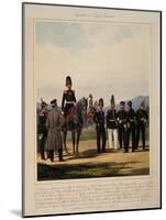 Infantry of the Russian Imperial Grenadier Corps, 1867-Karl Karlovich Piratsky-Mounted Giclee Print