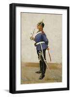 Infantry Officer, Full Dress-Frederic Sackrider Remington-Framed Giclee Print