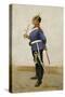 Infantry Officer, Full Dress-Frederic Sackrider Remington-Stretched Canvas