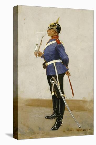 Infantry Officer, Full Dress-Frederic Sackrider Remington-Stretched Canvas