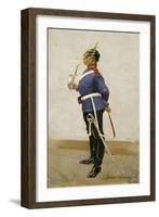 Infantry Officer, Full Dress-Frederic Sackrider Remington-Framed Giclee Print