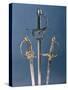 Infantry Officer's Sword, 1796, Swept-Hilt Rapier, c.1600, Prussian Officer's Sword, 1878-null-Stretched Canvas